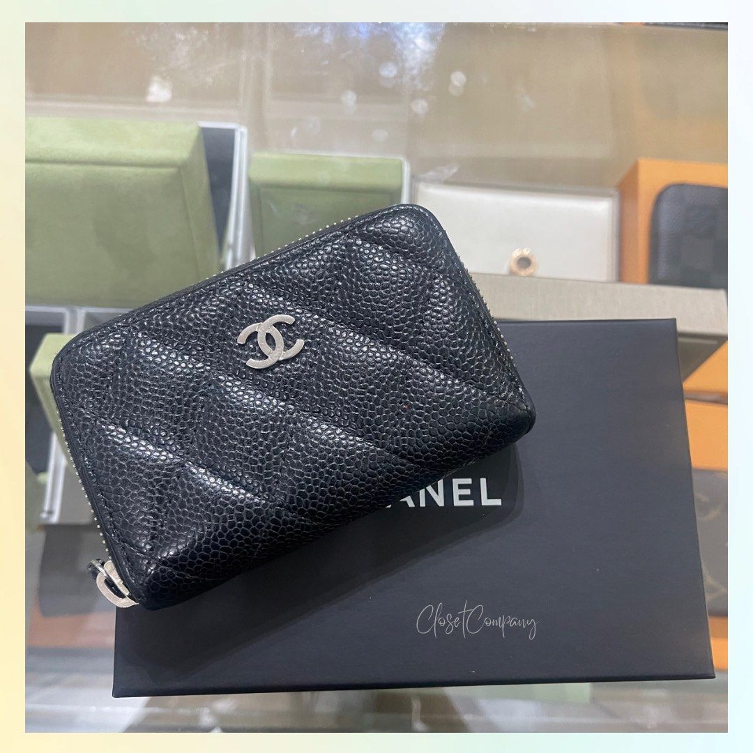 Chanel Zip Top Card Holder Review and What Fits Inside  YouTube