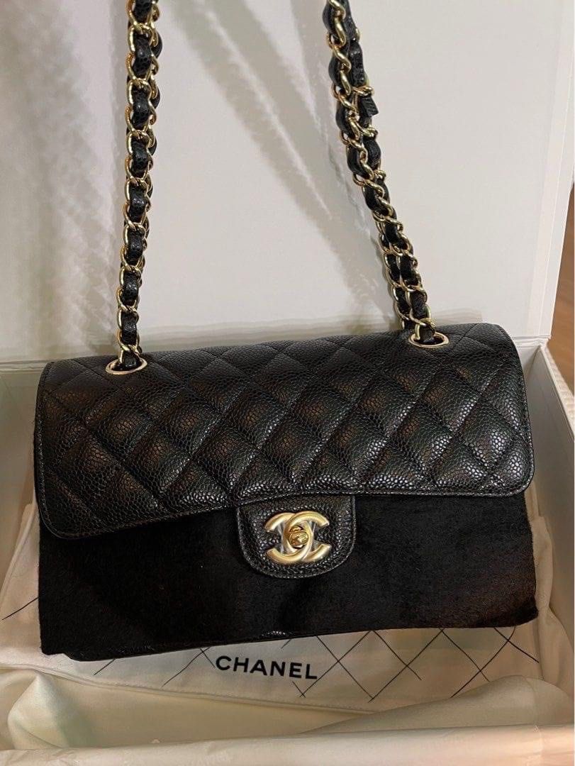 CHANEL Black Caviar Medium Classic Flap 24K GHW - Timeless Luxuries