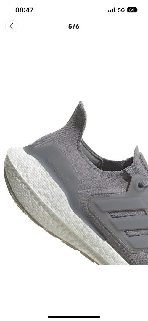 CHEAP Brand New Adidas Ultraboost Grey US8.5 Men s Fashion