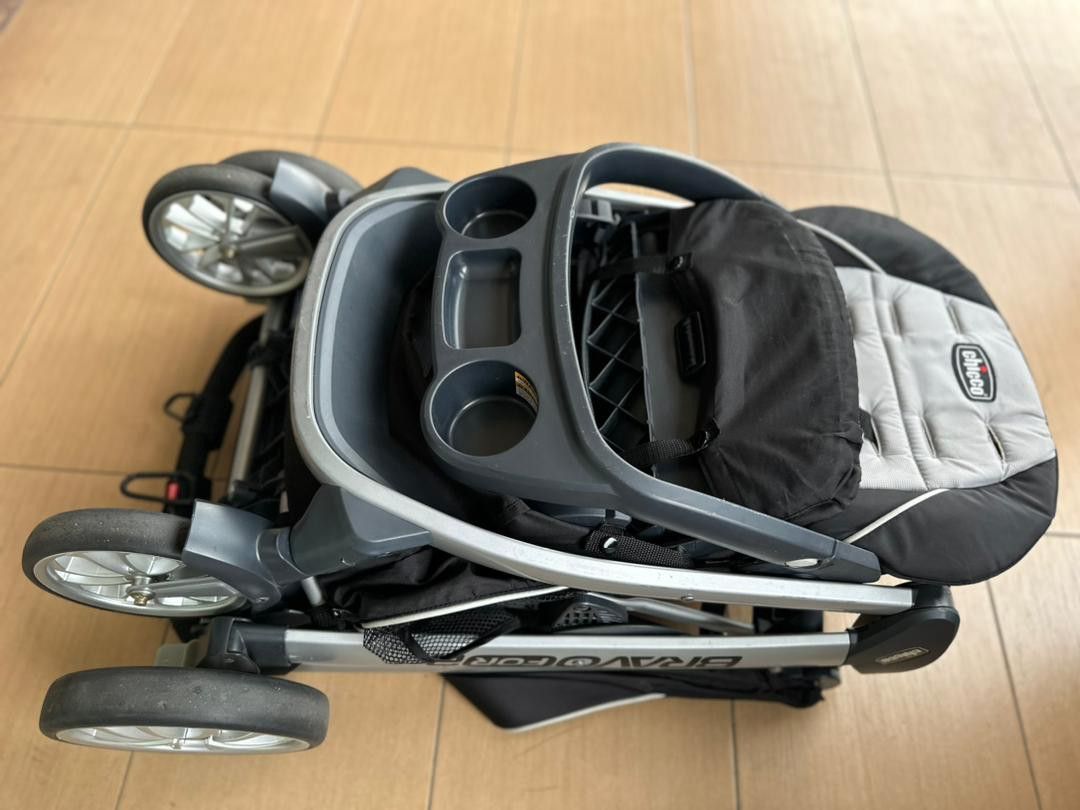 CHICCO BRAVO FOR 2 STROLLER Babies Kids Going Out Strollers