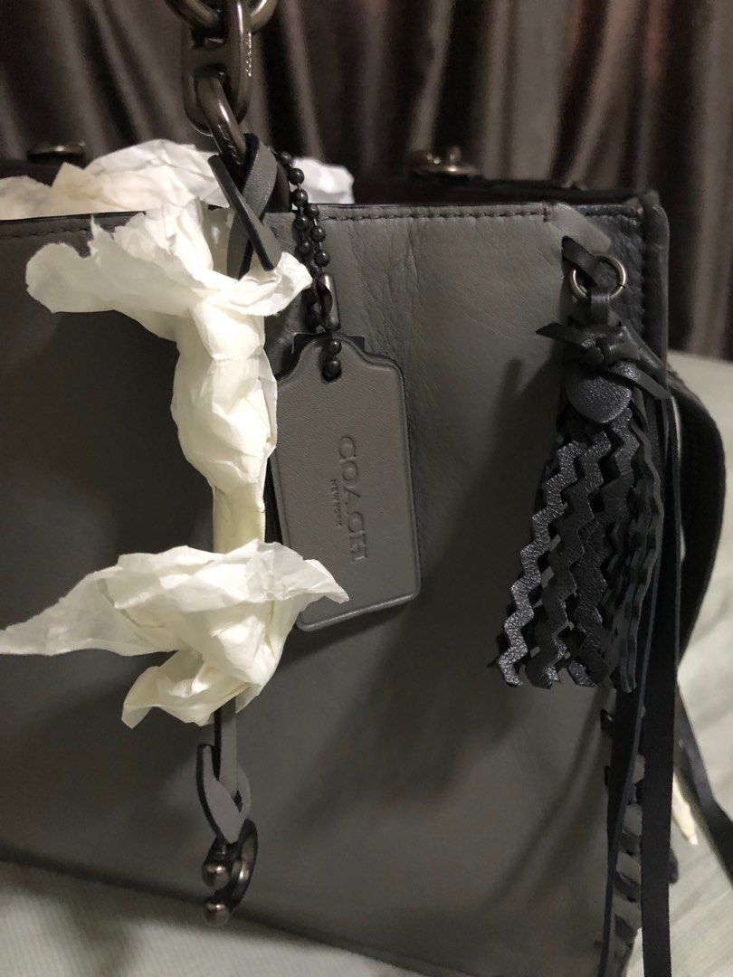 Coach dreamer leather best sale satchel