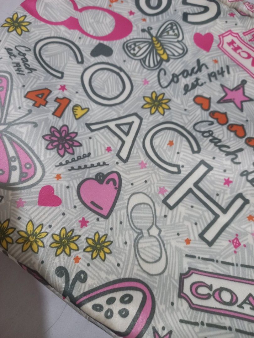 Coach Poppy Laptop Sleeve, Luxury, Bags & Wallets on Carousell