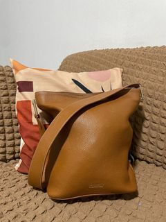 COCCINELLE Bianca Tote shoulder bag nappa leather dark brown