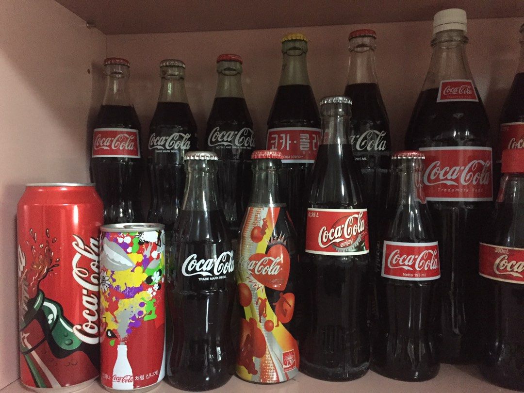 Coke glass bottles collection, Hobbies & Toys, Memorabilia