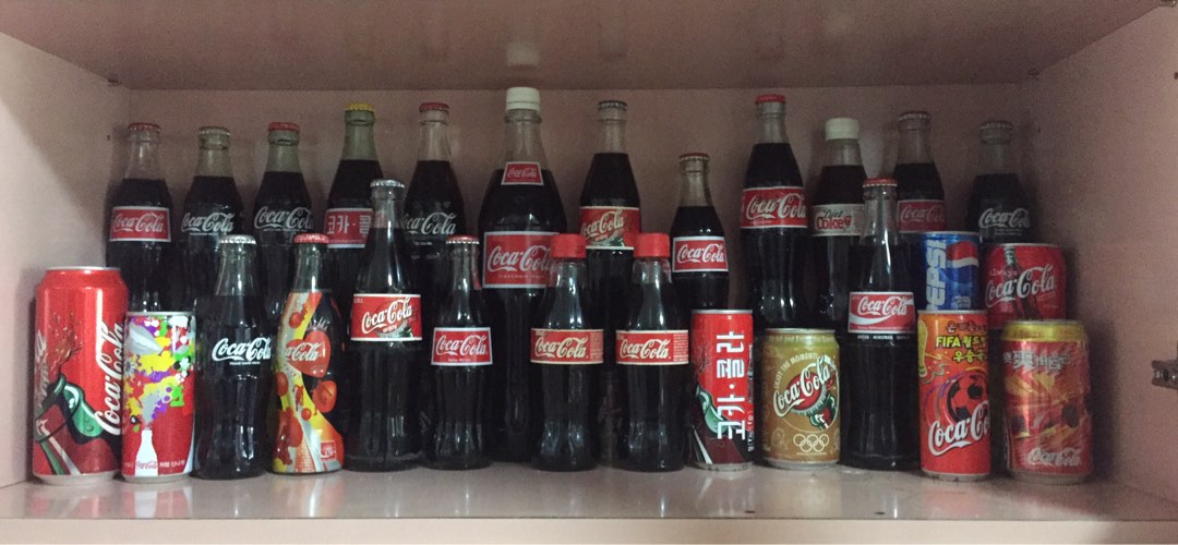 Coke glass bottles collection, Hobbies & Toys, Memorabilia