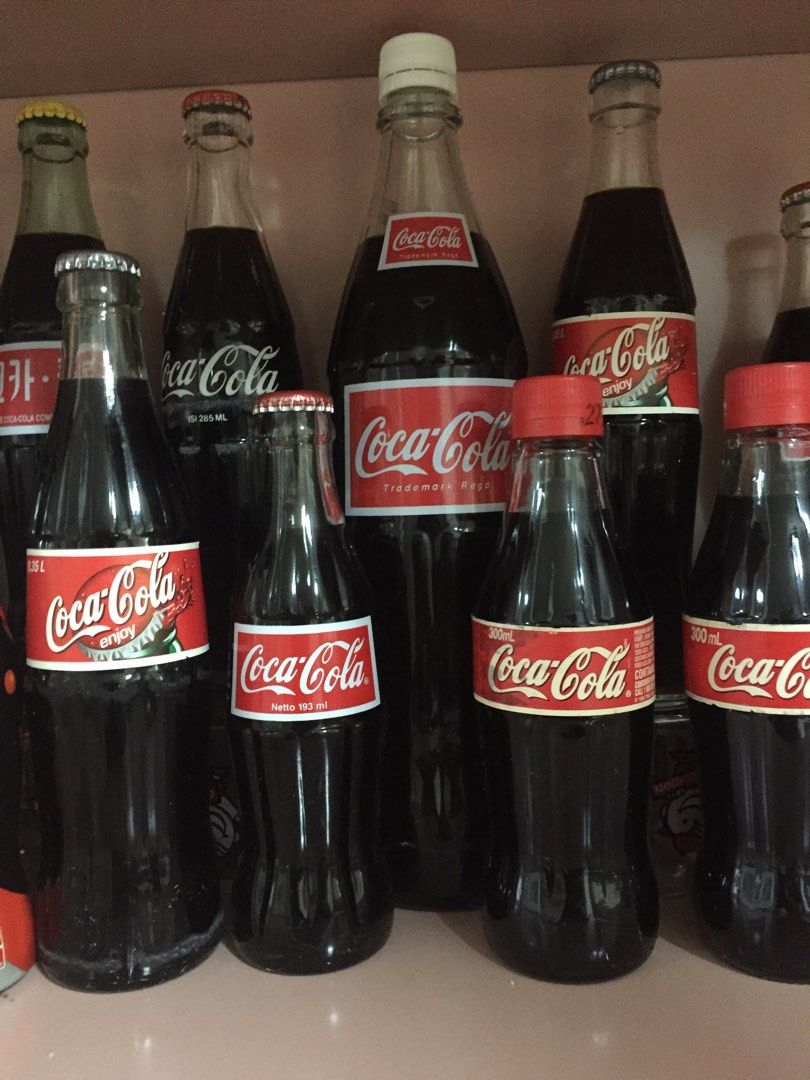 Coke glass bottles collection, Hobbies & Toys, Memorabilia
