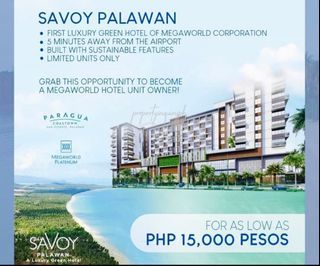 Condotel - Savoy Hotel in Paragua San Vicente Palawan