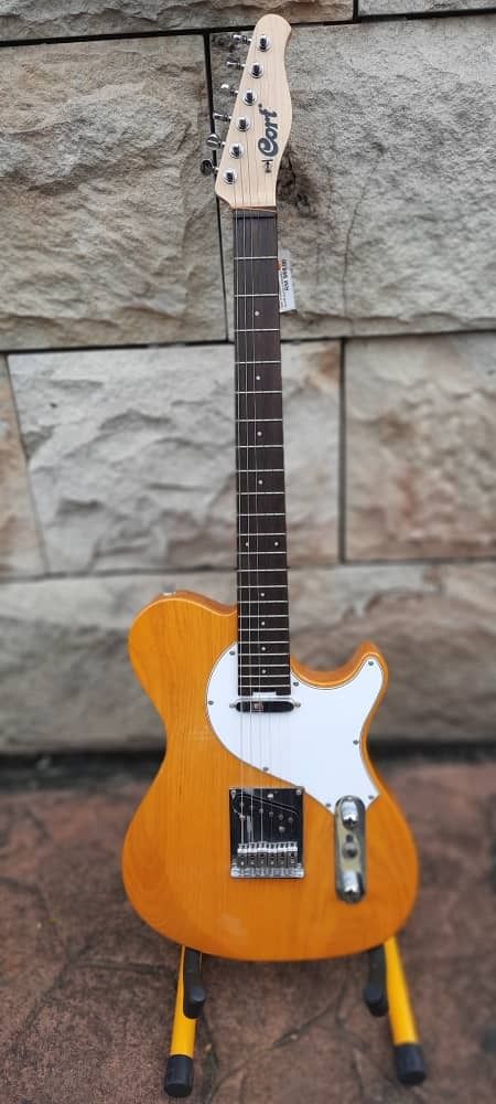 Cort Classic TC Scotch Blonde Natural Manson Telecaster Electric Guitar ...