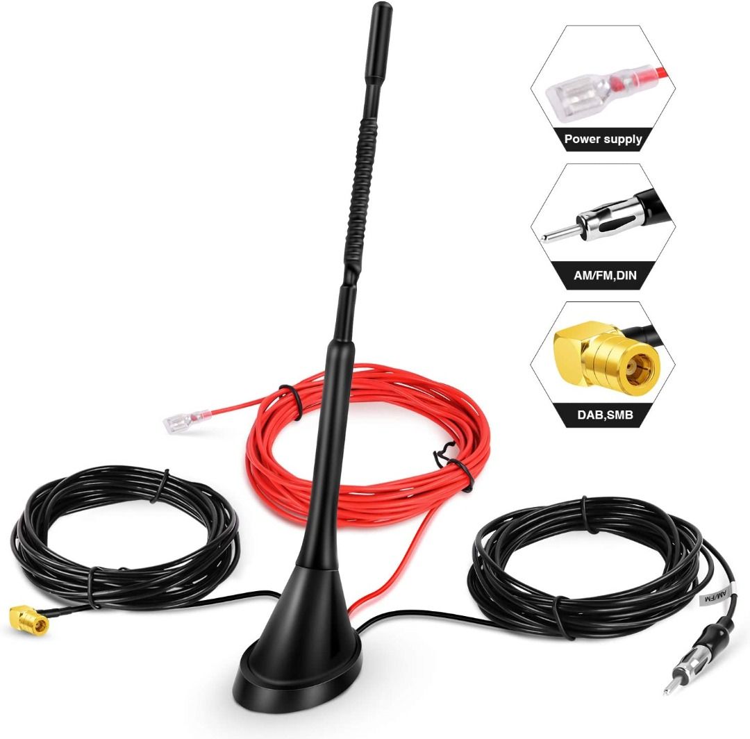 Dab car 2025 radio aerial booster