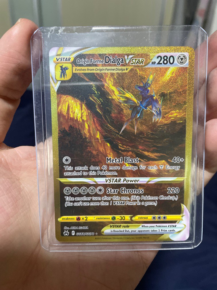Dialga Vstar crown zenith tcg, Hobbies & Toys, Memorabilia