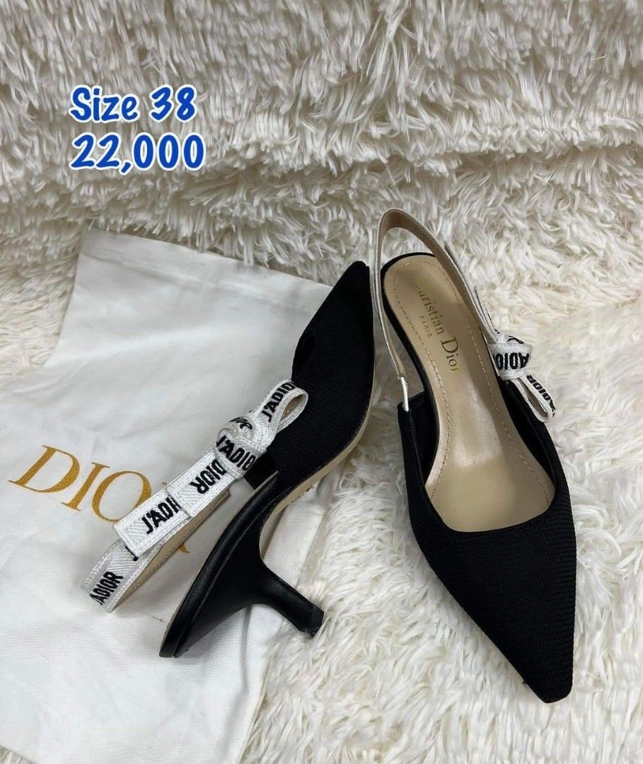 slingback dior heels