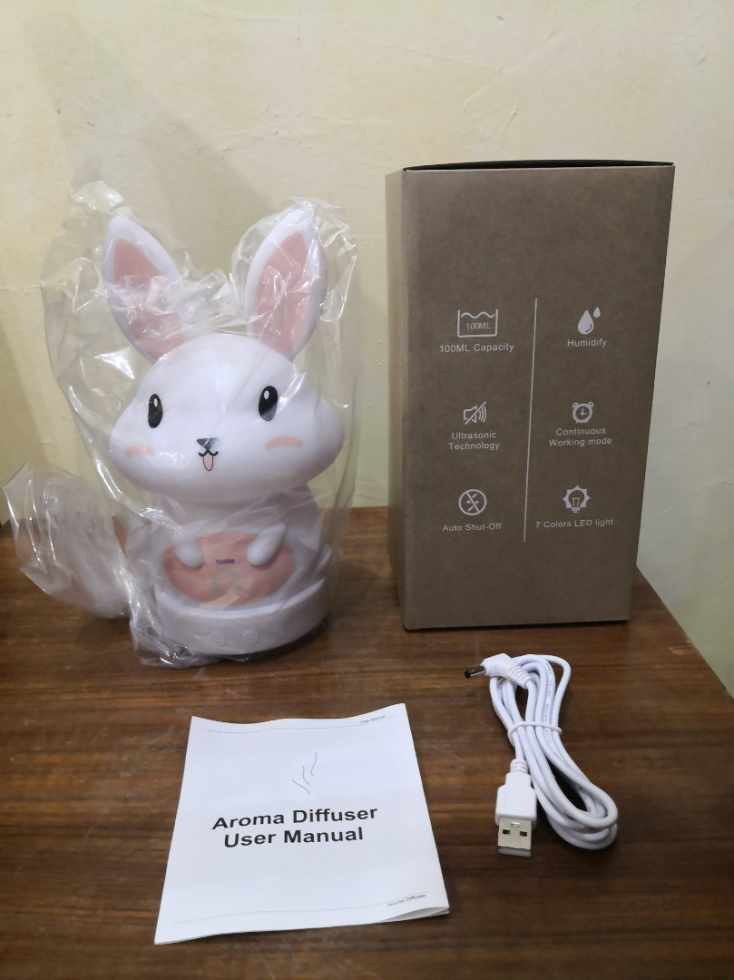 Doterra January 2023 Rabbit USB Diffuser, Furniture & Home Living, Home