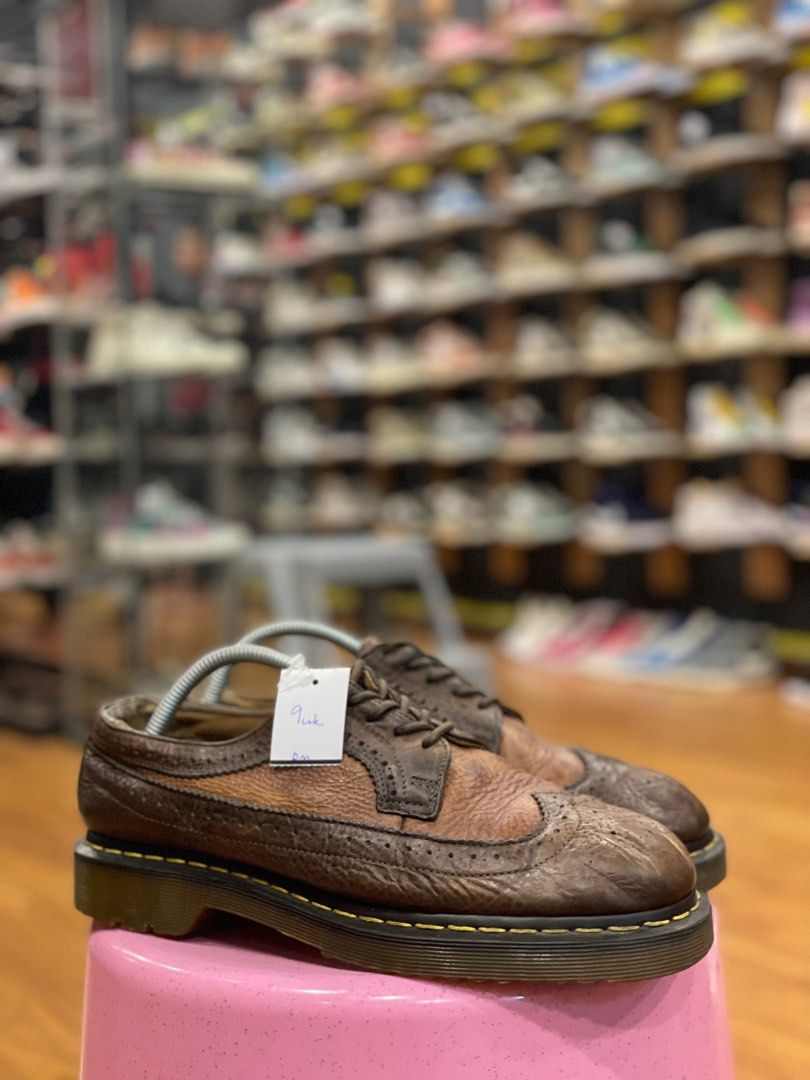 dr martens wingtip brown Men s Fashion Footwear Casual shoes on