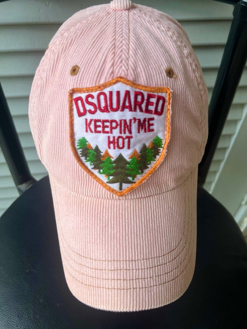 Pink hotsell dsquared cap