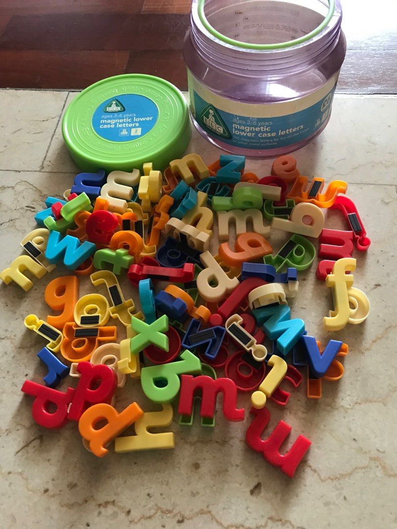 ELC magnetic alphabet, Hobbies & Toys, Toys & Games on Carousell