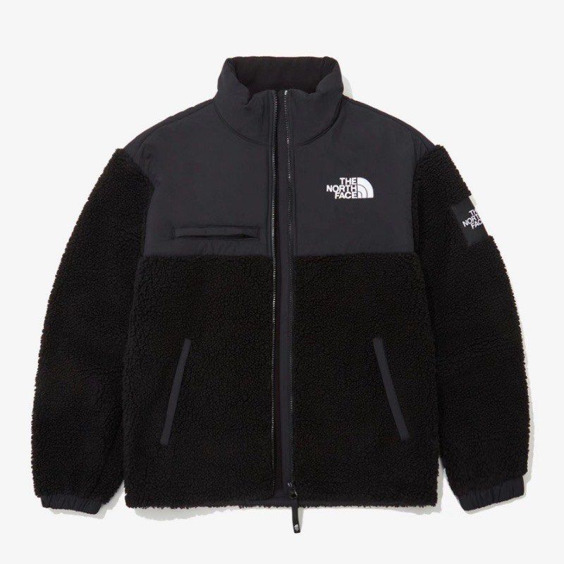 EMBROIDED TNF The NorthFace UNISEX Winter Color block Jacket