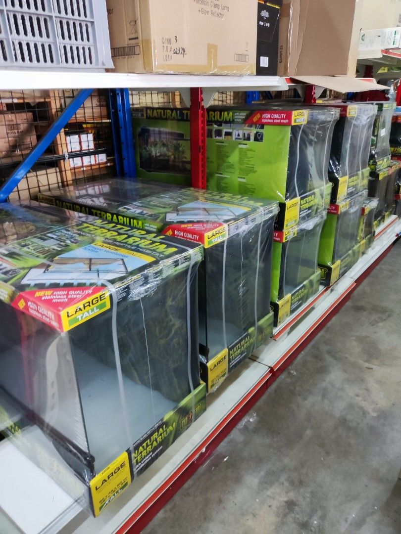 Exo Terra Terrarium Tanks All Sizes, Pet Supplies, Homes & Other Pet