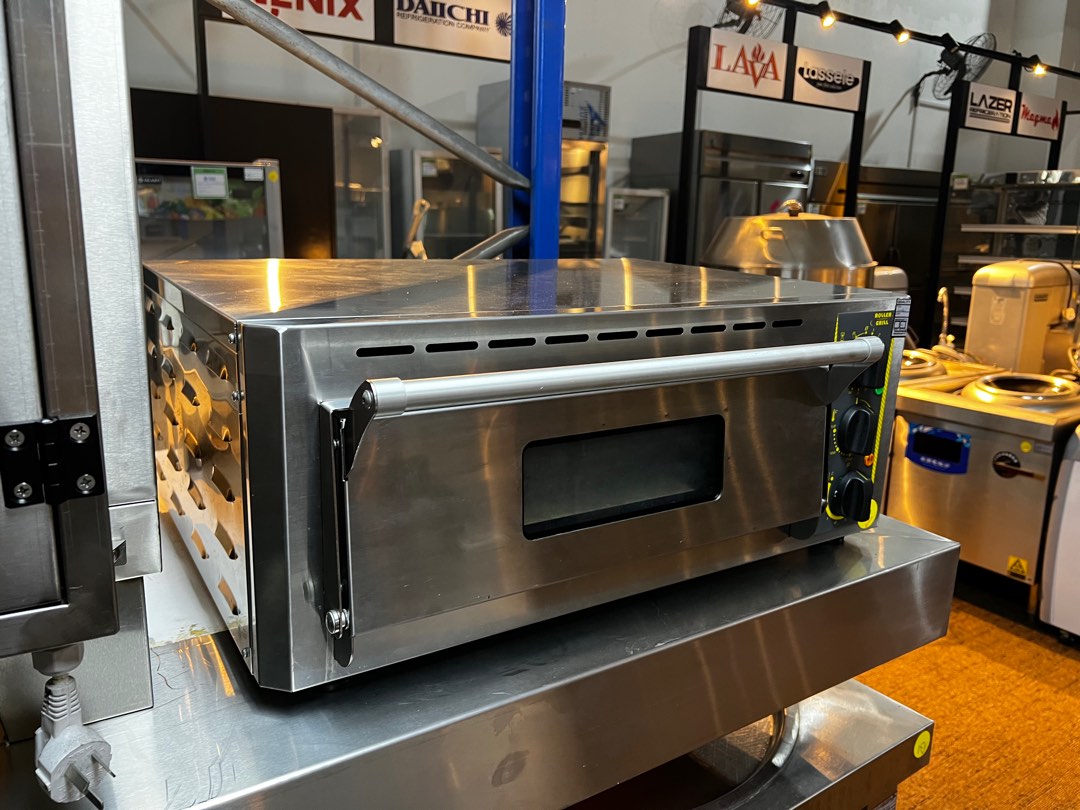 (Free delivery and warranty) Roller grill Single deck pizza oven, TV