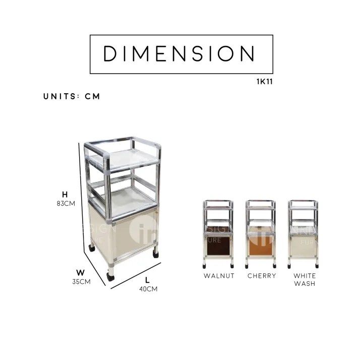 Delivery With Rack Free delivery kitchen cabinet aluminum racks, Furniture & Home Living ...