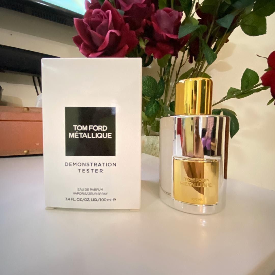 FREE SHIPPING Perfume Tom Ford Metallique Perfume Tester Quality New item,  Beauty & Personal Care, Fragrance & Deodorants on Carousell