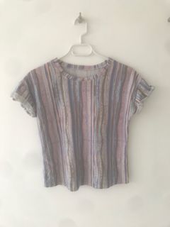 FREE striped colourful Top