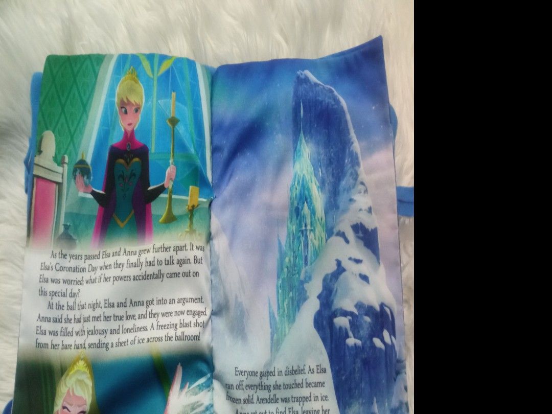 Frozen pillow on sale book
