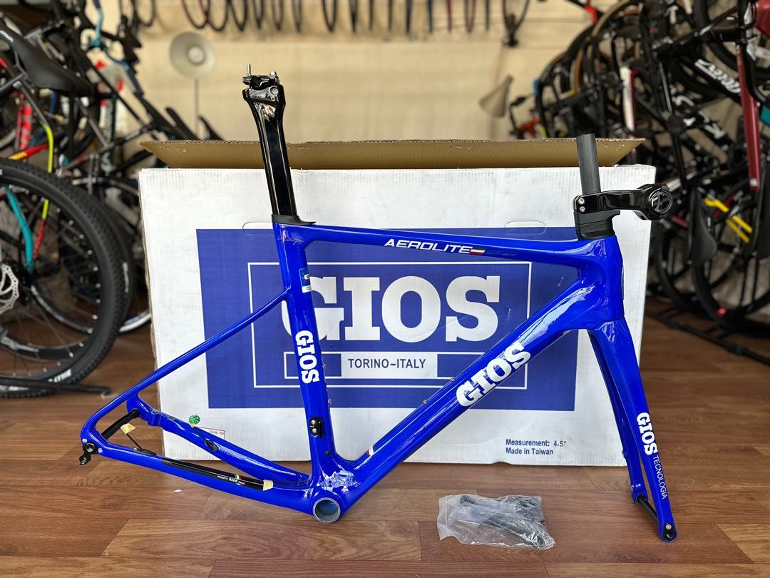 GIOS AEROLITE Disc Road Bike Carbon Frame