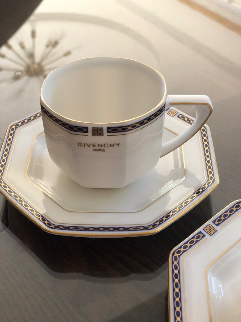 Givenchy Tea Cups Set, Furniture & Home Living, Kitchenware & Tableware