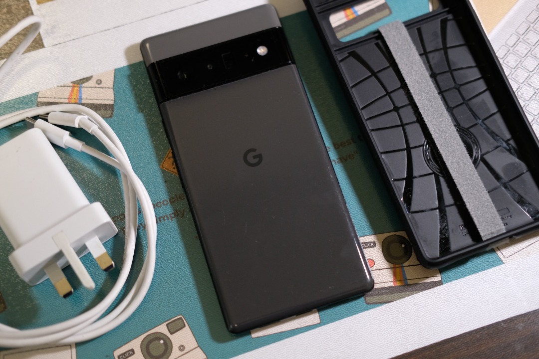 Google Pixel 6 Pro Stormy Black 128GB Unlocked Version Warranty til