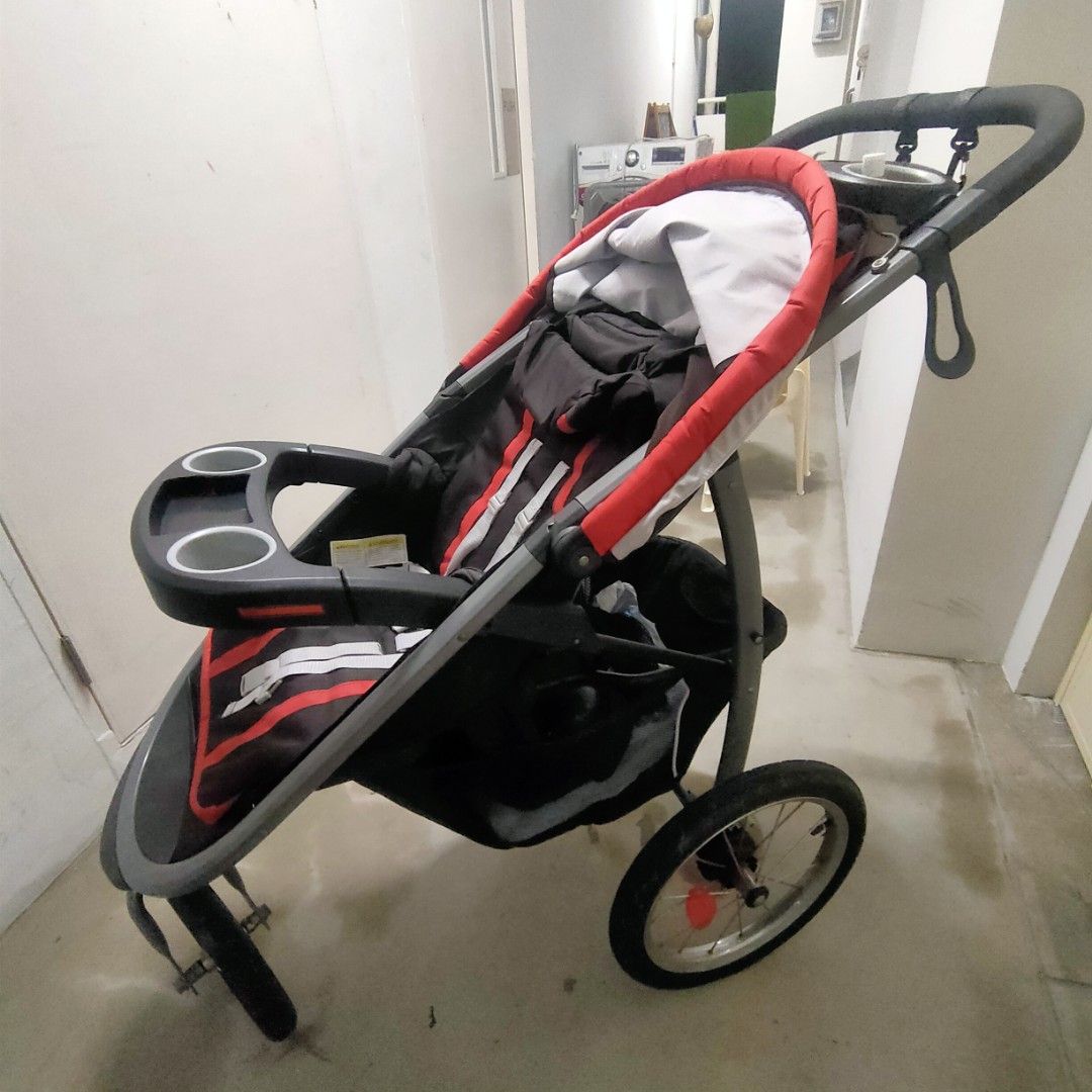 Graco modes jogger stroller chili red top