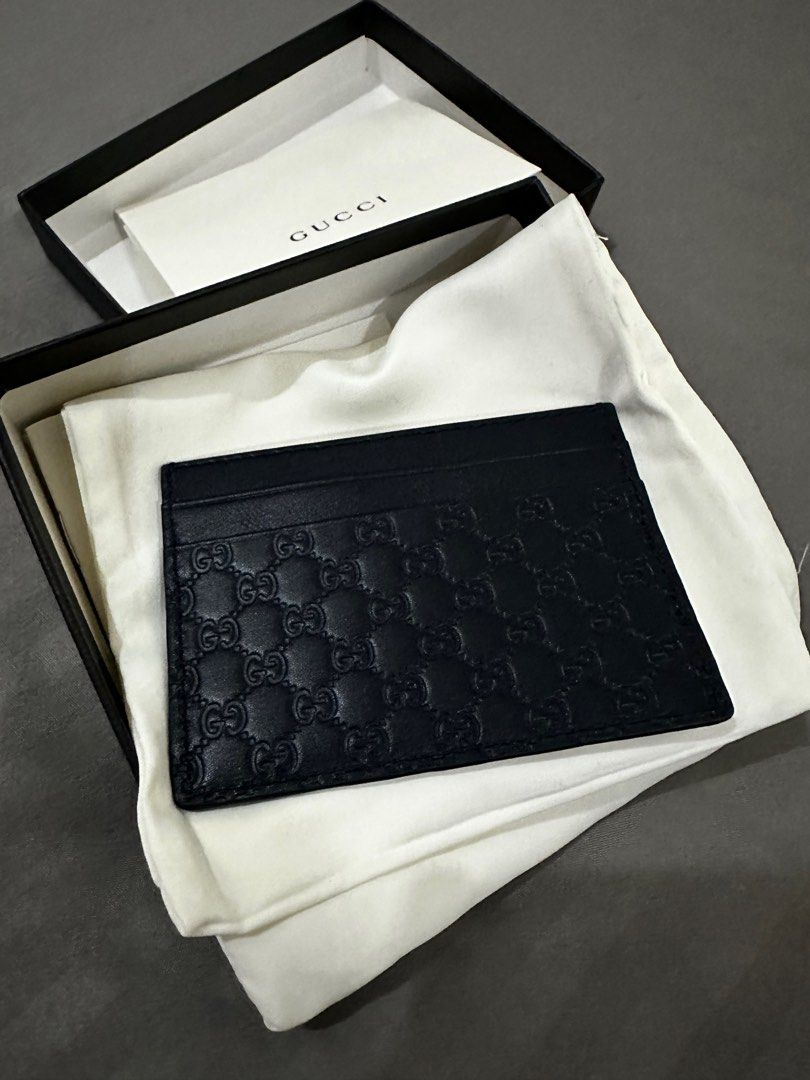 Gucci Card Holder, Men's Fashion, Watches & Accessories, Wallets & Card
