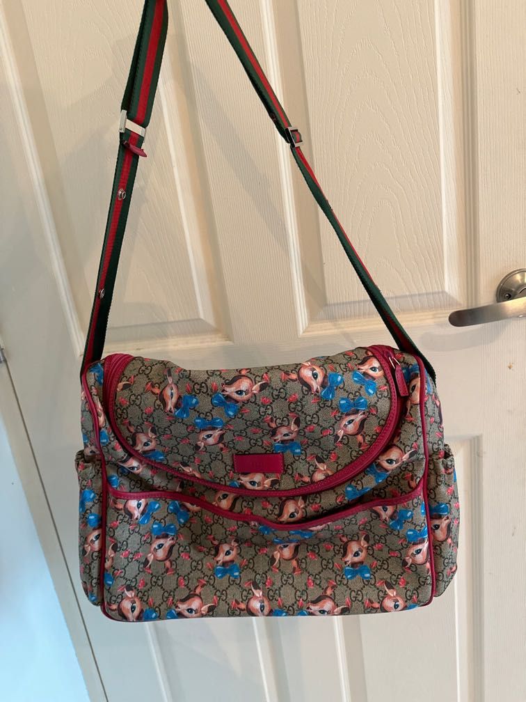 Gucci GG Fawn Diaper Bag Babies Kids Going Out Diaper Bags Wetbags on Carousell