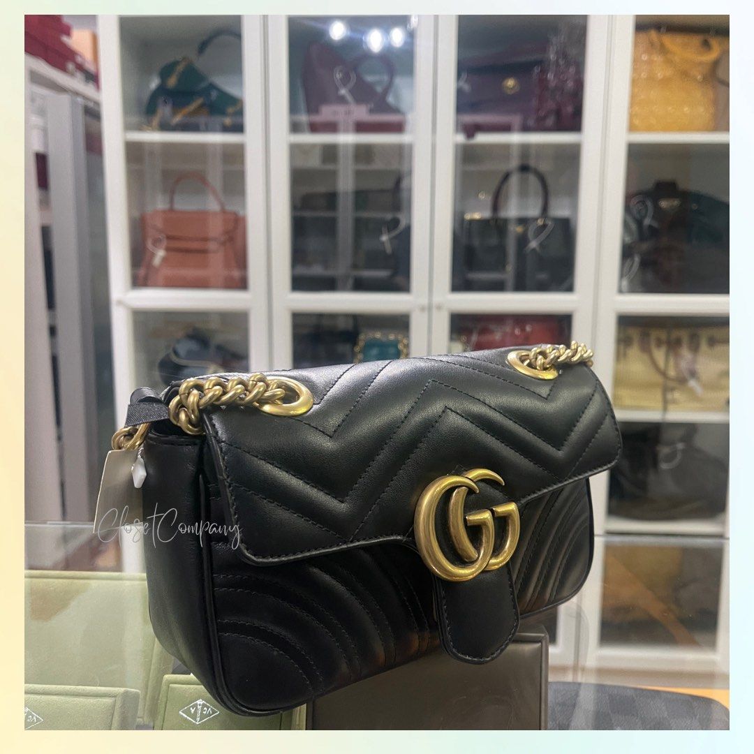 Gucci Marmont Bag Red Velvet Matelasse GG, Luxury, Bags & Wallets on  Carousell