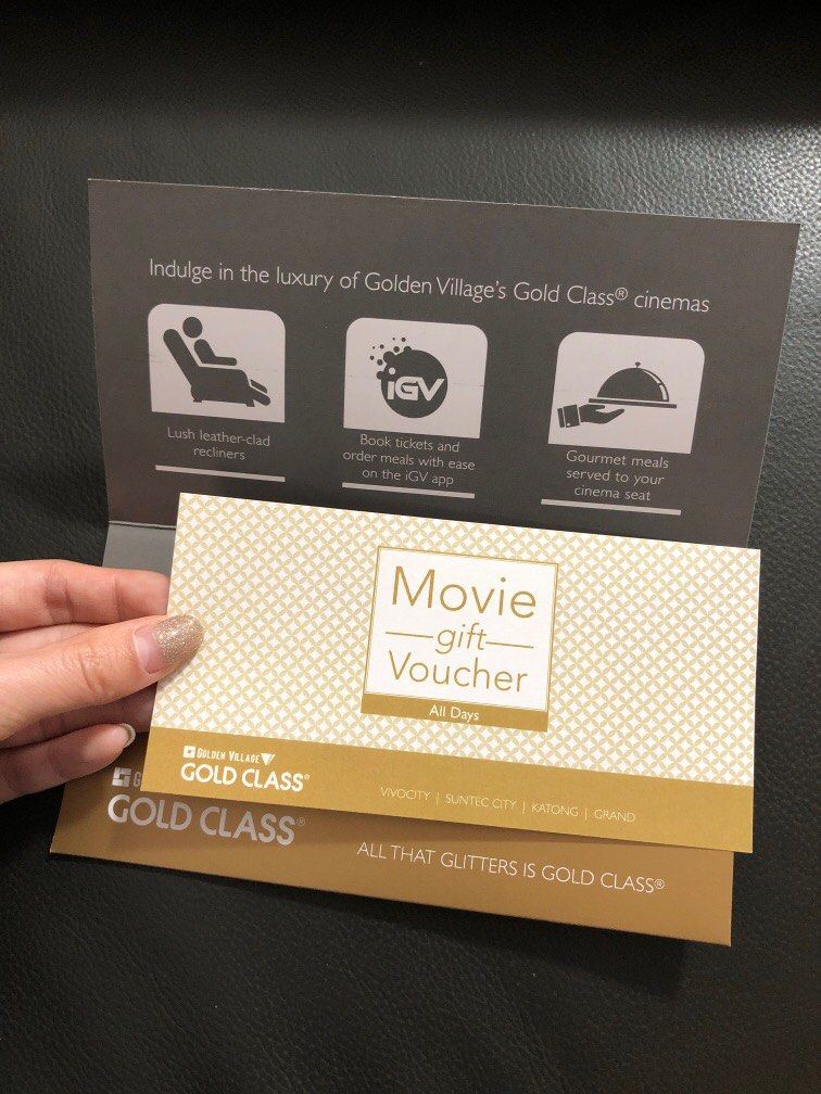 GV GOLD CLASS Movie Voucher all Days Tickets Vouchers Vouchers On gv-gold-class-movie-voucher-all-days-tickets-vouchers-vouchers-on