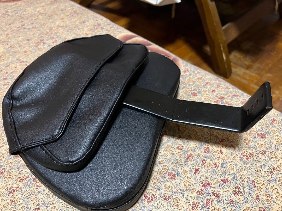 Harley back rest seat, Motorcycles, Motorcycle Accessories on Carousell