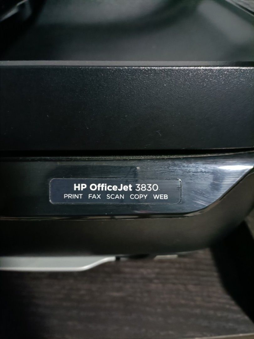 Hp printer (Category: Printers, Scanners & Copiers) located in Singapore. Submitted by sueliana (Listing ID 1212583313, Image 2). Description: Hp officejet printer -Scan -fax -print -copy -web Seldom used. Condition still good and well maintained..