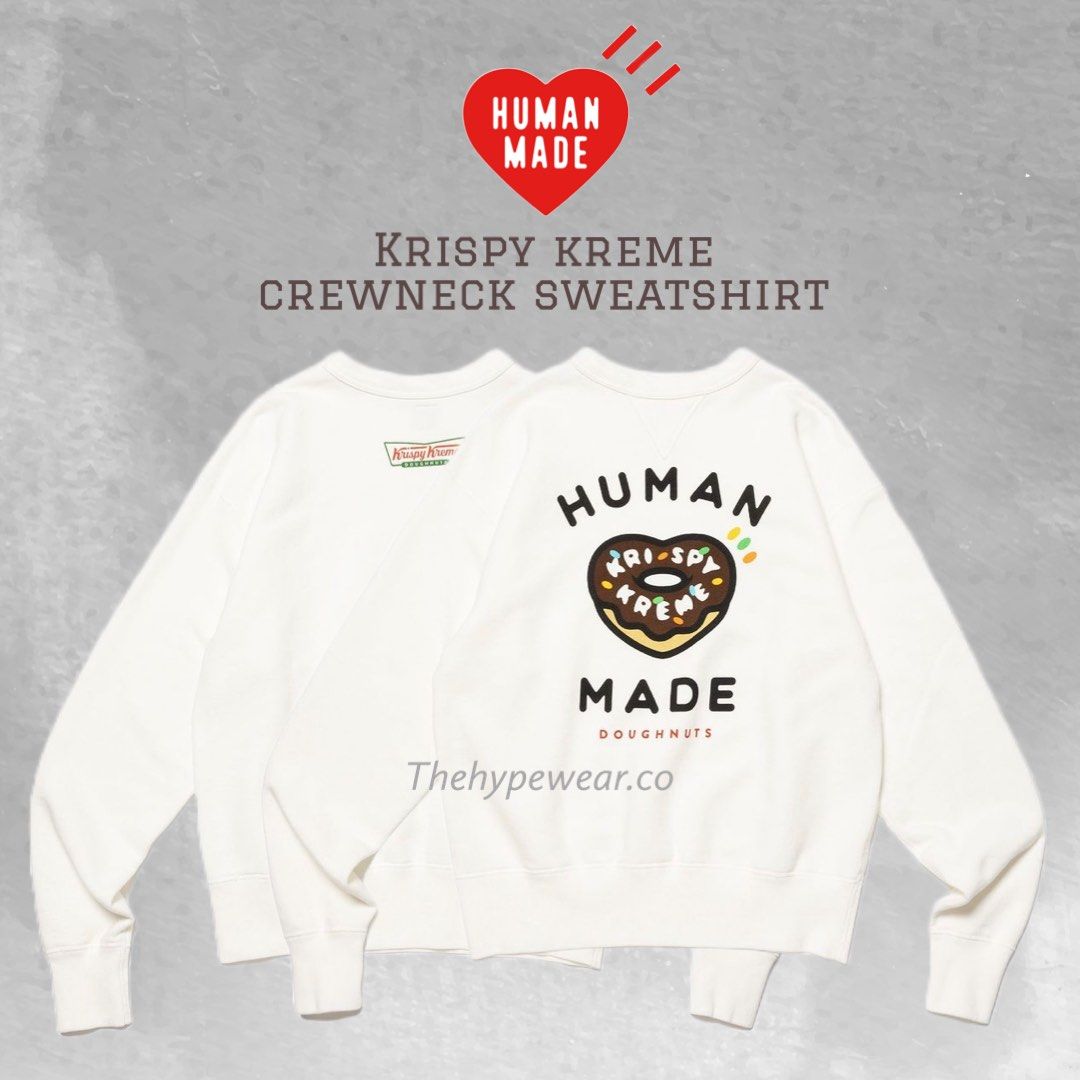 ヒューマンメイド【極美品】HUMAN MADE × Krispy Kreme トレーナー