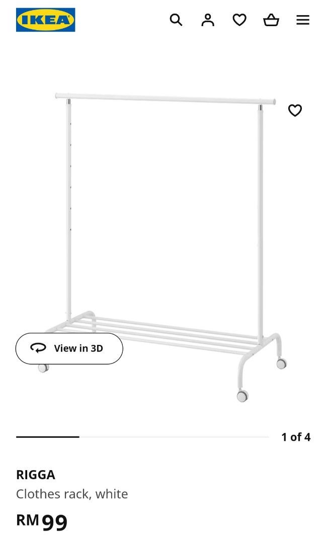 Ikea rigga dimensions best sale