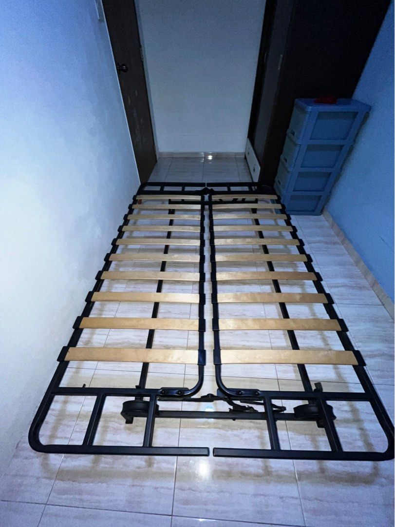 IKEA sofa bed (mattress included), Furniture & Home Living, Furniture