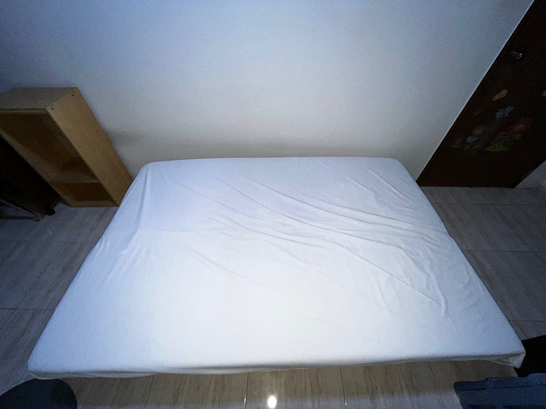 IKEA sofa bed (mattress included), Furniture & Home Living, Furniture