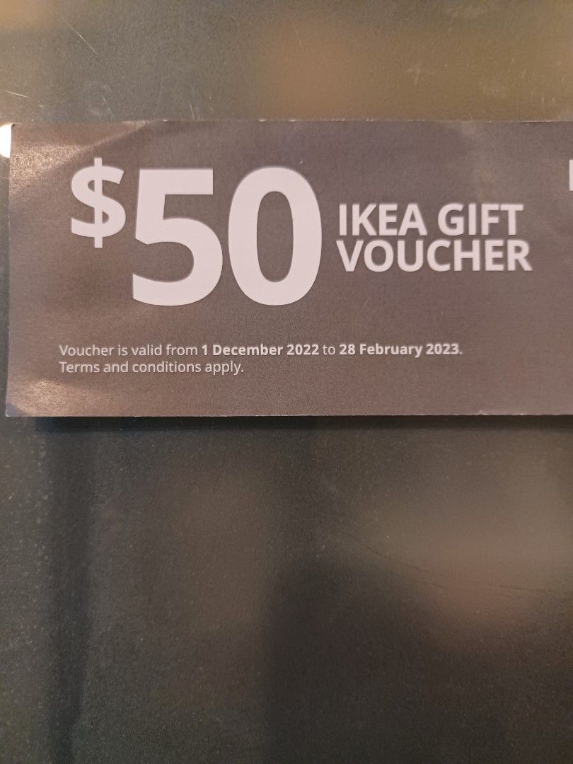 Ikea Voucher, Tickets & Vouchers, Vouchers on Carousell