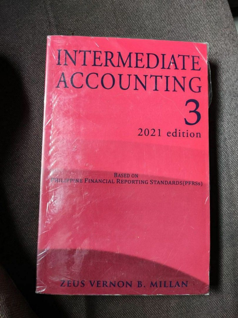 Intermediate Accounting 3 (2021 Edition) by Zeus Vernon B. Millan ...