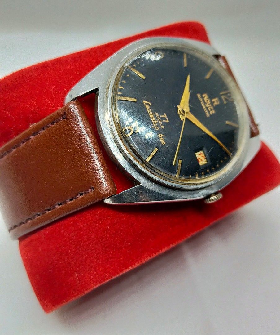 Jam Tangan Royce Leadership 77 Jewels Automatic Swiss Vintage., Fesyen