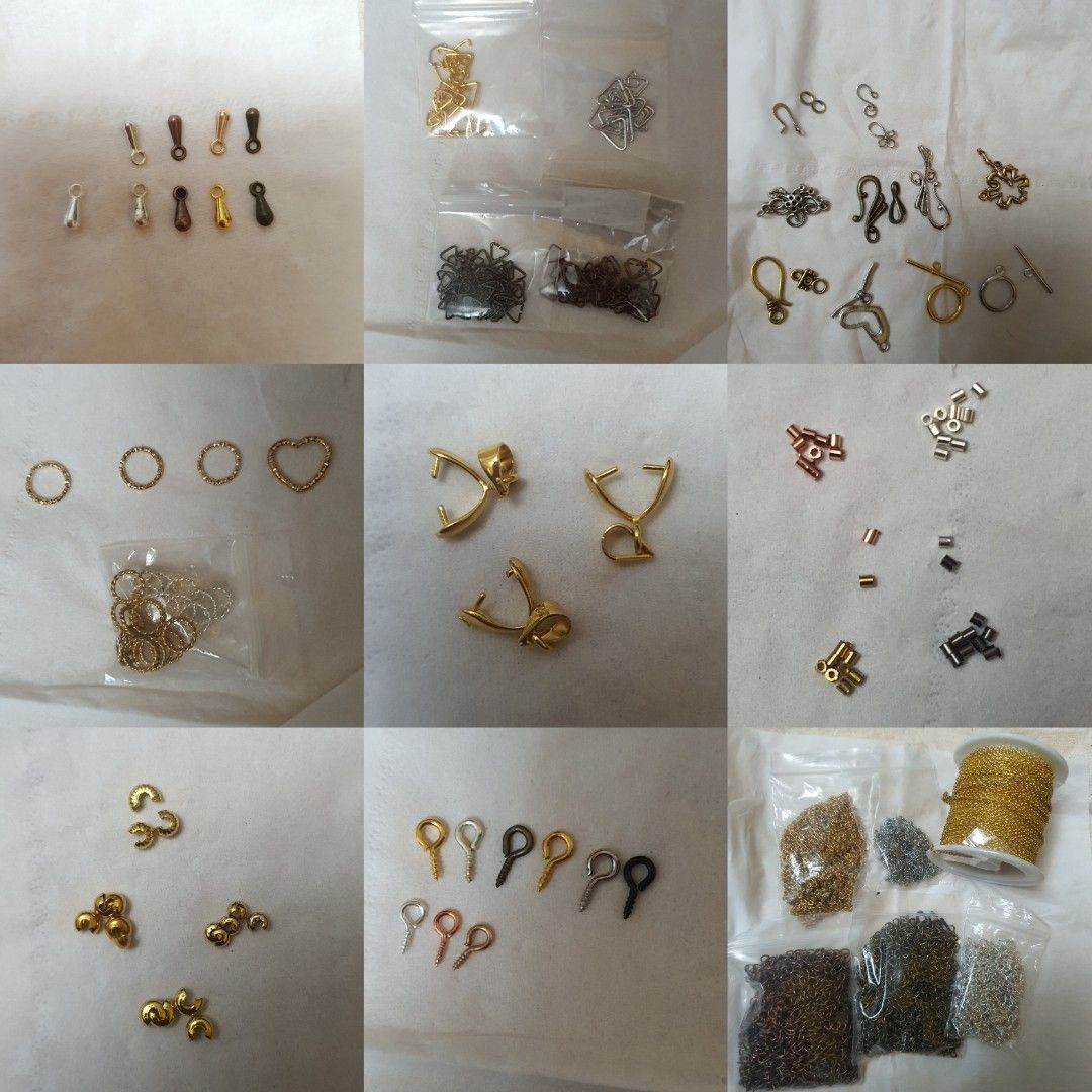 Gold findings discount for jewelry making