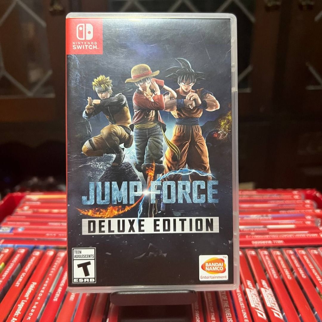 Nintendo Switch Game Jump Force, Video Gaming, Video Games, Nintendo on  Carousell