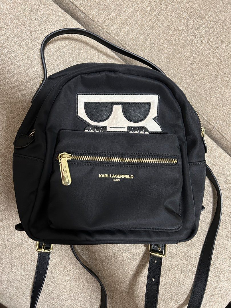 Karl Lagerfeld backpack, Women's Fashion, Bags & Wallets, Backpacks on