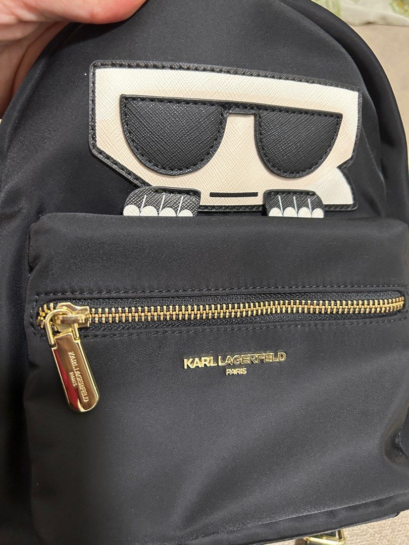 Karl Lagerfeld backpack, Women's Fashion, Bags & Wallets, Backpacks on
