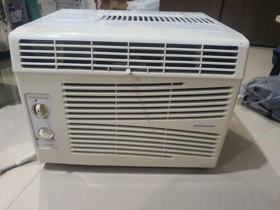Kelvinator Aircon (Window Type) 0.5HP, TV & Home Appliances, Air