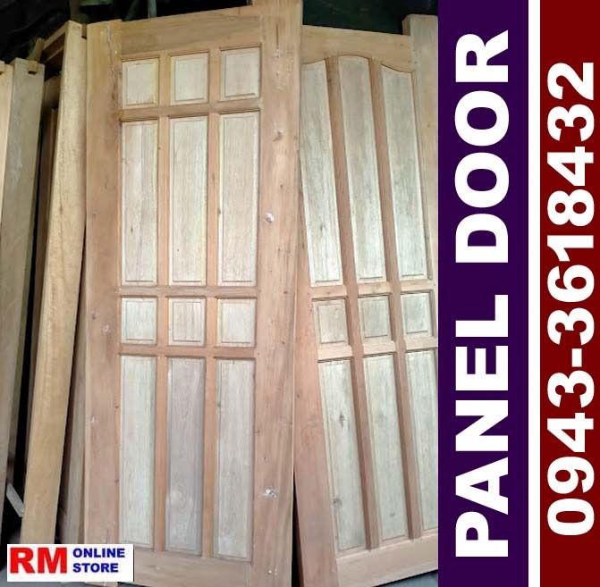 Kiln Dried Tanguile Panel Door Solid Wooden Door RM Online Store