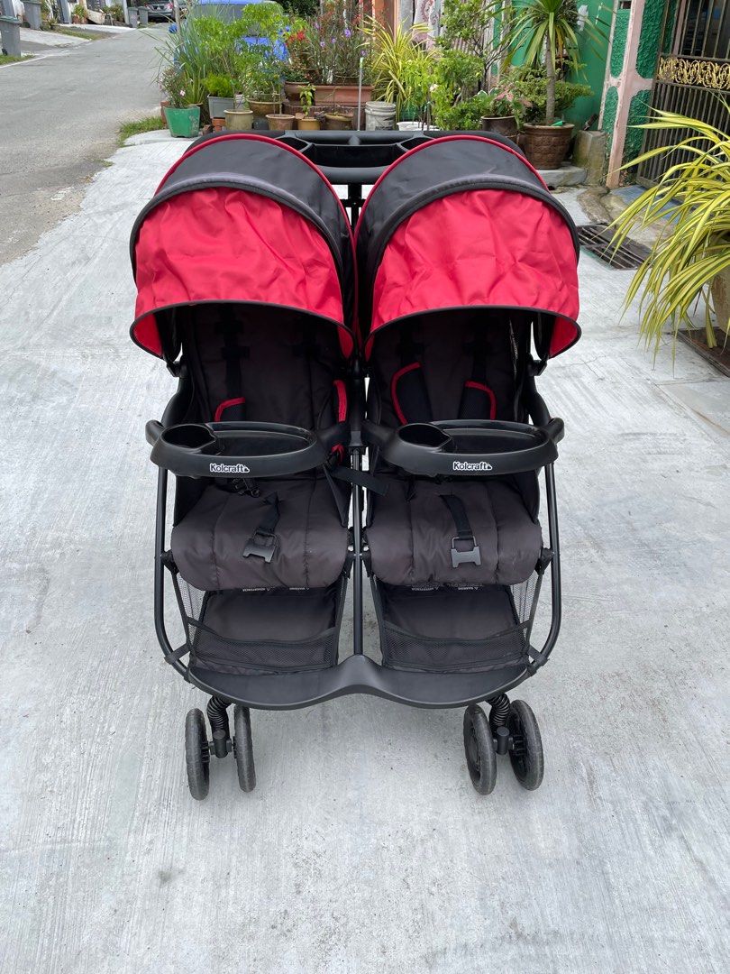Kolcraft twin stroller discount
